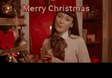 Irina Rimes Merry Christmas GIF