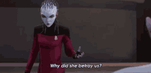 Why Did She Betray Us Asencia GIF - Why Did She Betray Us Asencia Star Trek Prodigy GIFs