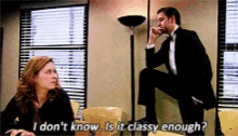 The Office Classy GIF - The Office Classy Michael Scott GIFs
