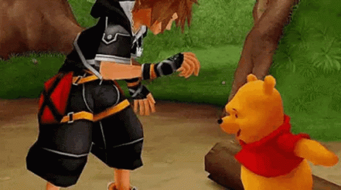 Winnie The Pooh Sora GIF - Winnie The Pooh Sora Kingdom Hearts GIFs