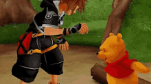 Winnie The Pooh Sora GIF - Winnie The Pooh Sora Kingdom Hearts GIFs