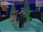 a screenshot of a roblox game with a player list