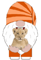 Gnome Lion Sticker