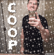 Coop Mirror Selfie GIF - Coop Mirror Selfie Smile GIFs