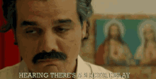 Hearing There'S A 2 Hour Delay GIF - 2hour Delay Narcos Delay GIFs