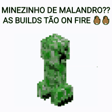 Minezinho De Malandro Malandro GIF - Minezinho De Malandro Malandro Minecraft GIFs
