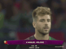 Miguel Veloso Portugal GIF