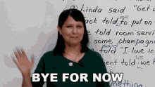 Bye For Now Rebecca GIF - Bye For Now Rebecca Engvid GIFs