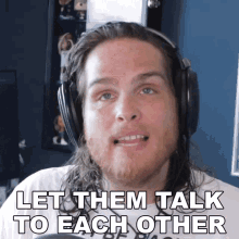 Let Them Talk To Each Other Sam Johnson GIF - Let Them Talk To Each Other Sam Johnson Give Them Time To Discuss GIFs