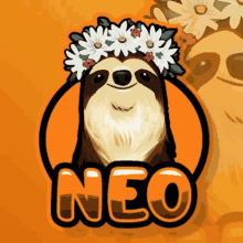 Neo Neo The Sloth GIF