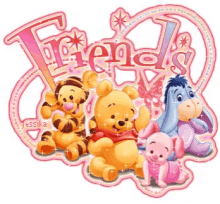Friends Winnie The Pooh GIF - Friends Winnie The Pooh Piglet GIFs