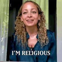 Im Religious Nicole Richie GIF - Im Religious Nicole Richie Elle GIFs