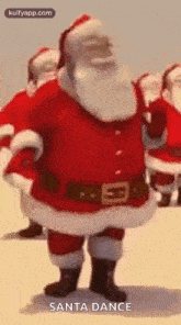 Dancing Santa Claus Happy Christmas GIF - Dancing Santa Claus Happy Christmas Christmas Festival GIFs
