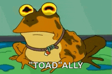 Futurama Toad GIF - Futurama Toad Frog GIFs