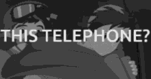 Black And White Telephone GIF - Black And White Telephone Laugh GIFs