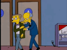 Mr Burns Drunk GIF - Mr Burns Drunk Waylon Smithers GIFs