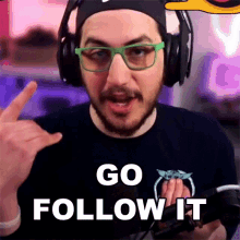 Go Follow It Jaredfps GIF - Go Follow It Jaredfps Follow It Now GIFs