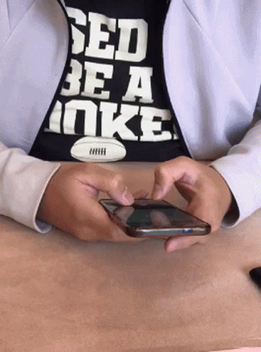 iphone symbol person typing gif