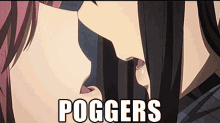 anime poggers anime anime poggers kiss