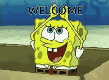 Spongebob Welcome GIF - Spongebob Welcome Happy GIFs