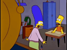 Simpsons Back To School GIF