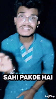 Sahi Pakde Hai Upswaggerking GIF - Sahi Pakde Hai Upswaggerking Bhabhi Ji Ghar Pe Hai GIFs