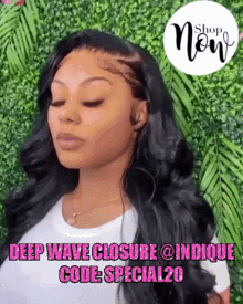 Deep Wave Hair Loose Deep Wave Bundles GIF