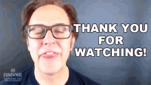 Thank You For Watching James Gunn GIF - Thank You For Watching James Gunn Dc Fandome GIFs