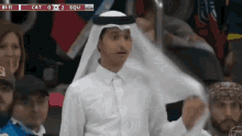 world cup qatar ecuador fan crowd