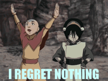 Regret Nothing  GIF - Avatar The Last GIFs