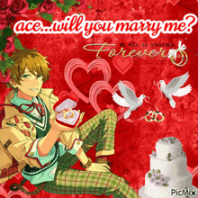 Ace Will You Marry Me Midori Marry Me GIF - Ace Will You Marry Me Midori Marry Me GIFs