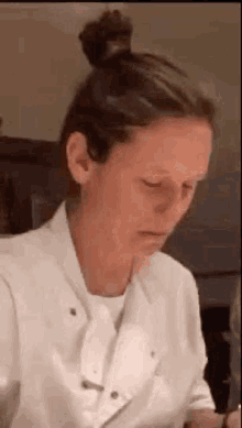 Cooking Disgusted GIF - Cooking Disgusted Ponytail GIFs