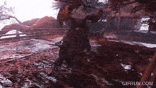 a video game scene with the website gifrun.com at the bottom of the screen .