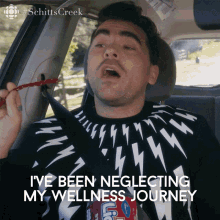 Neglecting My Wellness Journey David GIF - Neglecting My Wellness Journey David David Rose GIFs
