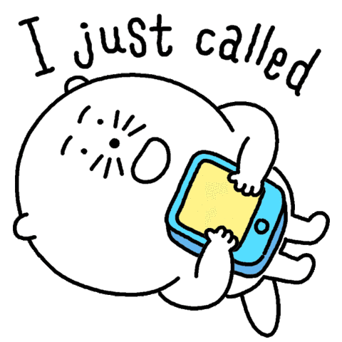 Phones Call Me Sticker