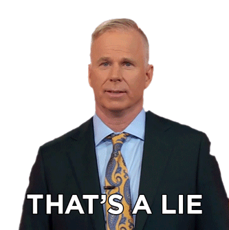 Thats A Lie Gerry Dee Sticker - Thats A Lie Gerry Dee Family Feud Canada Stickers