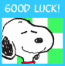 Good Luck Snoopy GIF - Good Luck Snoopy GIFs