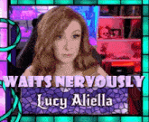 Waits Nervously Nexus Adventures GIF - Waits Nervously Nexus Adventures Lucy GIFs