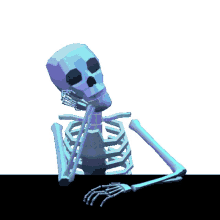 Jay Skeleton GIF - Jay Skeleton Hmm GIFs