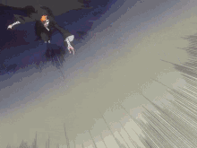 a man in a black cape is flying through the air in a cartoon