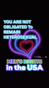 a poster that says you are not obligated to remain heterosexual