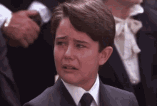 Kid Crying Funeral GIF - Kid Crying Funeral Over The Top GIFs