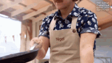Tossing Nigel GIF - Tossing Nigel The Great Canadian Baking Show GIFs