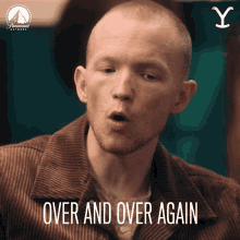 Over And Over Again Jefferson White GIF - Over And Over Again Jefferson White Jimmy GIFs