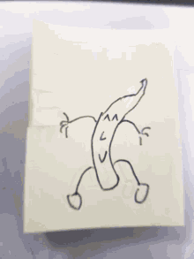 banana drawing doodle art smiling