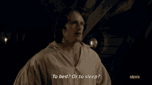 To Bed Or Sleep Jamie Fraser GIF - To Bed Or Sleep Jamie Fraser Outlander GIFs