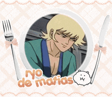 a picture of a man with the words " ryo de marias " on it