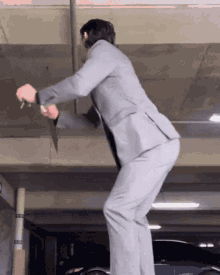 Dancing In Suit Business Man GIF - Dancing In Suit Business Man Lets Groove Tonight GIFs