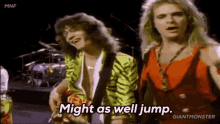 Van Halen Might As Well Jump GIF - Van Halen Might As Well Jump Jump GIFs