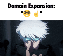 Domain Expansion Nerd GIF - Domain Expansion Nerd Uhh Actually GIFs